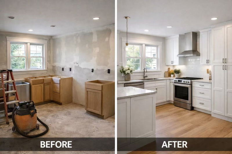 Bright & Clean Kitchen Remodel